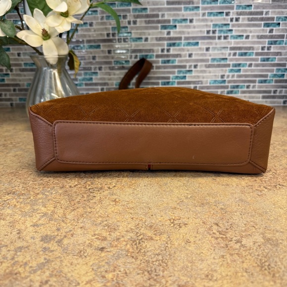 NWT Hammitt Tim Chocolate Diamond Suede purse - Picture 6 of 7
